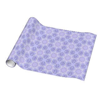 Watercolor  Purple Mauve Design Wrapping Paper