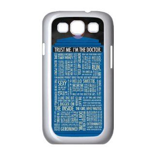 Doctor Who Samsung Galaxy S3 I9300 Cover Case Slim fit Durable Samsung Galaxy S3 I9300 Fitted Case S3DWLK05 Cell Phones & Accessories
