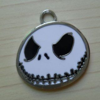 100pcs /lot Nightmare Before Christmas Jack alloy enamel charms pendants Jewelry access e007 Health & Personal Care