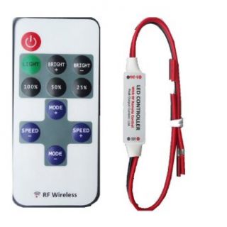 MORELIGHT RF Wireless Remote Control Mini Dimmer For Single Color LED Light Strip 5V 24V   Led Household Light Bulbs  