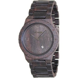 WeWOOD Men's Voyage Black Wood Analog Quartz Watch Men's More Brands Watches