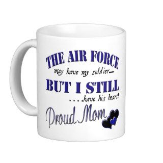 Proud Airforce Mom Mugs