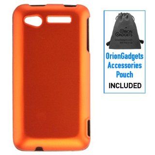 Rubberized Proguard Case for HTC Merge (Orange) (Includes OrionGadgets Accessory Pouch) Cell Phones & Accessories
