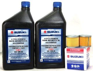 1982 1983 Suzuki GN125 Full Synthetic Oil Change Kit Automotive