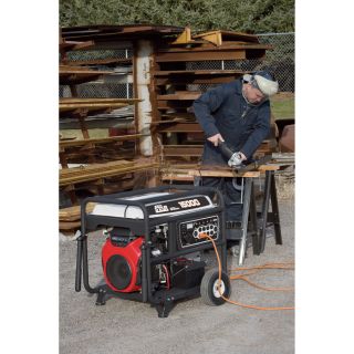 NorthStar Generator — 15,000 Surge Watts, 13,500 Rated Watts, Electric Start, EPA and CARB-Compliant  Portable Generators
