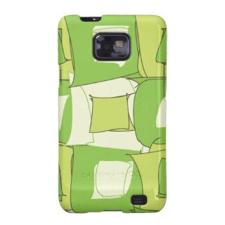 Apple Abstract Green and White Color Design Samsung Galaxy Covers