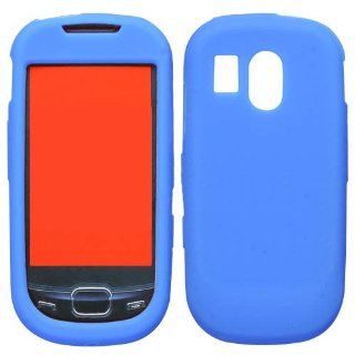Soft Skin Case Fits Samsung R860 R850 Caliber Solid Dark Blue Skin US Cellular, MetroPCS,etc. Cell Phones & Accessories