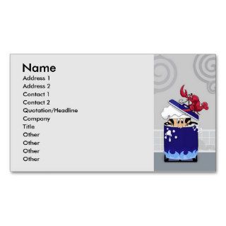 Funny Lobster Business Card Template