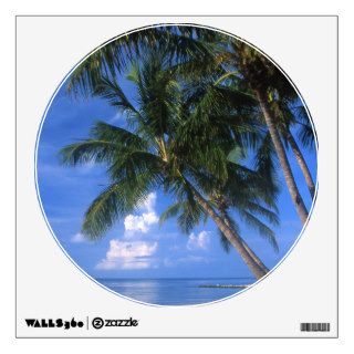 Key West Beautiful Sunset Tropical Beach Palm Tree Room Decals