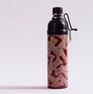 brown or green pet water bottle by long paws