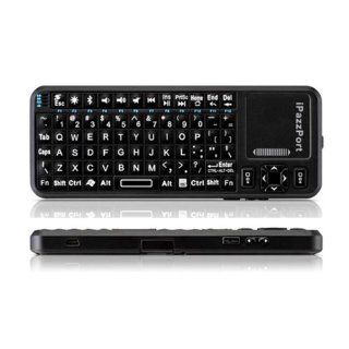 Bluetooth Mini Wireless Keyboard Touchpad with Backlight and Laser Pen Computers & Accessories