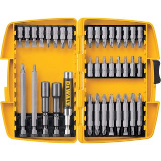 DEWALT Tough Case Screwdriving Set — 37-Pc., Model# DW2163  Screwdriver Bits