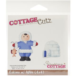 Cottagecutz Die 4x4 eskimo With Igloo