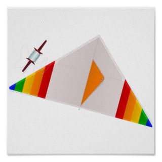Fly a Kite Design Poster