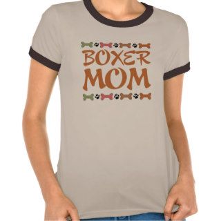 Cute Boxer Mom Gift T shirt