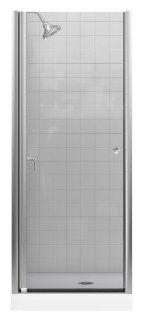 KOHLER K 702400 L MX Fluence Frameless Pivot Shower Door, Matte Nickel    