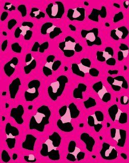 LEOPARD PRINT PATTERN Pink and Black Vinyl Decal Sheets 12"x12" Stickers x3 Great for Scrapbooking 