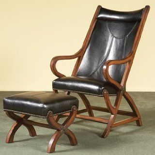 Largo Palmer Hunter Chair and Ottoman  