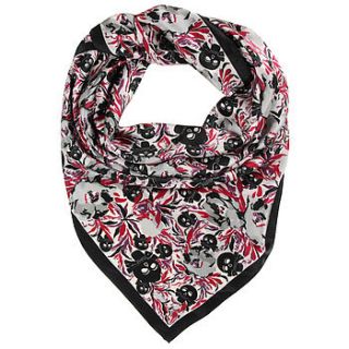 skull print scarf by beta fashion