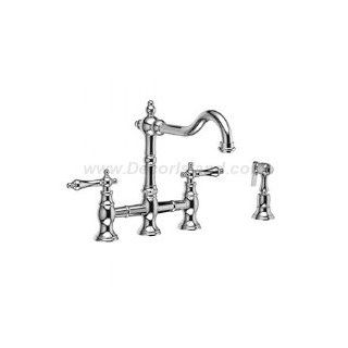 Riobel BR400LC Kitchen faucet with spray   Touch On Kitchen Sink Faucets  