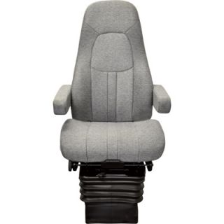 National Seating Commodore High Performance Suspension Truck Seat — 17in. Armrests