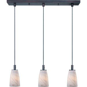 ET2 Lighting ET2 E91043 39BZ Bronze Carte 3 Light Pendant