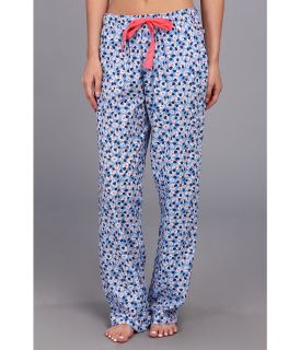 Jane & Bleecker Batiste Pajama Pant Womens Pajama (Blue)
