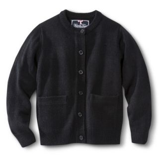 French Toast Girls School Uniform Knit Cardigan Sweater   Black 5