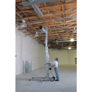 Genie Superlift Contractor — 18ft., 6in. Lift, Model# Genie SLC 18  Material Lifts