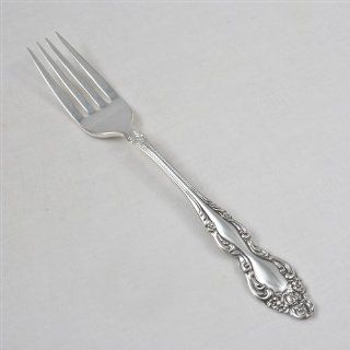 Baroque Rose by 1881 Rogers, Silverplate Dinner Fork Kitchen & Dining