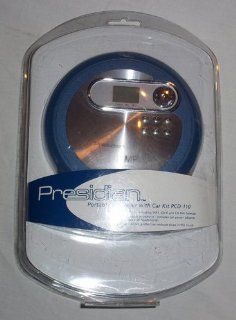 Presidian Portable CD/ Player with Car Kit  Personal Cd Players   Players & Accessories
