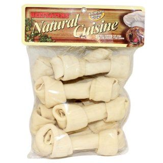 Beefeaters Natural Bone, 8 Pack, 6 7 Inch  Pet Rawhide Treat Sticks 