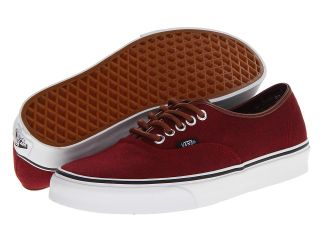 Vans Authentic Rumba Red) Skate Shoes (Brown)