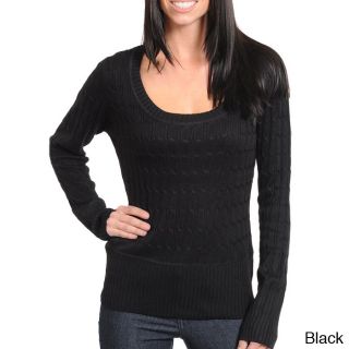 Stanzino Womens Long Sleeve Knit Sweater