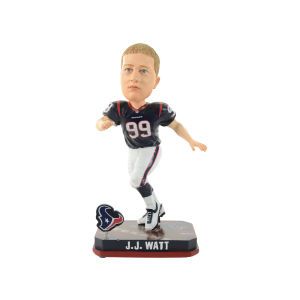 Houston Texans J.J. Watt Forever Collectibles Springy Logo Bobble