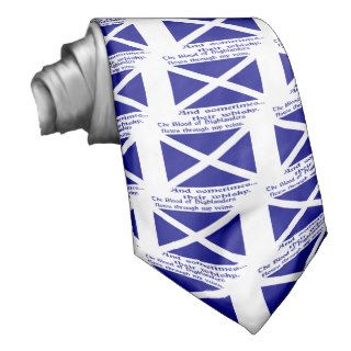Scot Highlander Blood & Whisky Tie