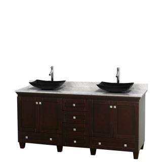 Wyndham Collection Wyndham Collection Acclaim 72 inch Double Espresso Vanity Brown Size Double Vanities