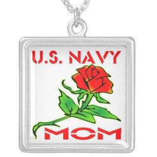 U.S. Navy Mom Necklace