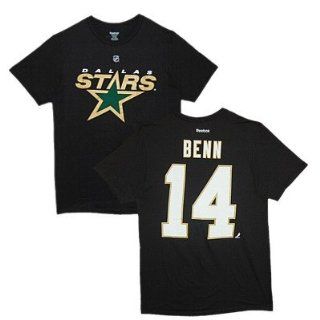 Dallas Stars Jamie Benn Black Name and Number T Shirt Size XL  Football Apparel  Sports & Outdoors