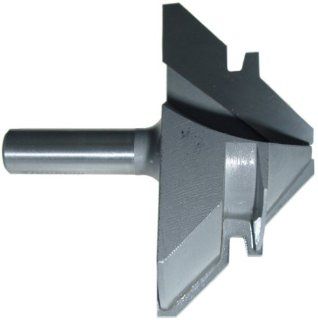 Magnate 7205 45 degree Corner Lock Mitre Router Bit   1 5/8" Cutting Length; 1/2" Shank Diameter   Edge Treatment And Grooving Router Bits  