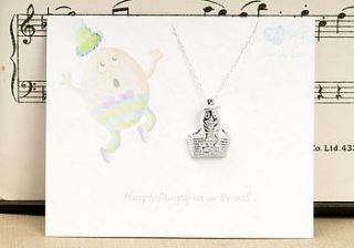 humpty dumpty necklace by kalk bay