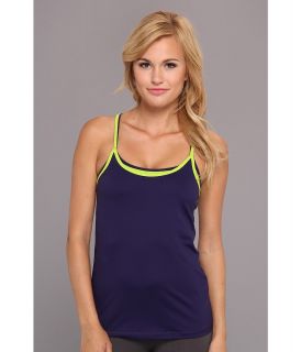 Roxy Outdoor Perfect Pair 2 in 1 Racerback Tank Top Womens Sleeveless (Blue)