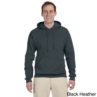 Jerzees Mens 50/50 8 ounce Nublend Fleece Hooded Sweatshirt Black Size 4XL