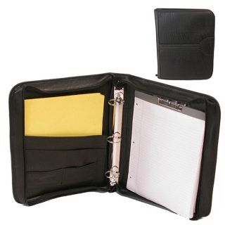 Zippered Letter Padfolio And 3 ring Binder
