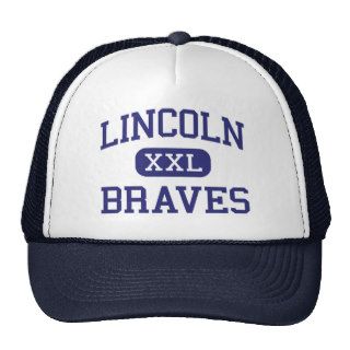 Lincoln   Braves   Junior   San Angelo Texas Hats
