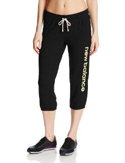 New Balance Women's Weekend Crop Pant  Athletic Pants  Sports & Outdoors