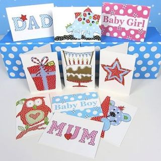 pack of 10 mixed birthday cards by dots and spots