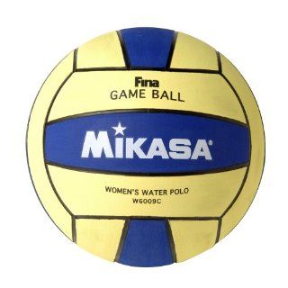 Mikasa FINA Water Polo Game Ball (Women's, Blue/Yellow)  Sports & Outdoors