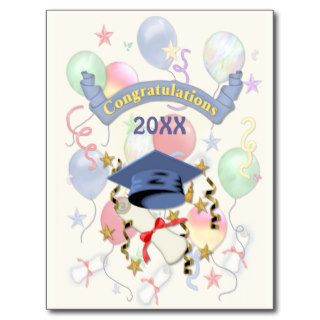 Graduation Balloons 2014 Post Cards