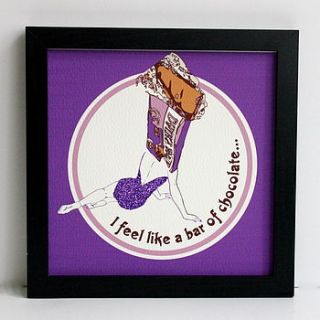 chocolate' framed print by debono & bennett